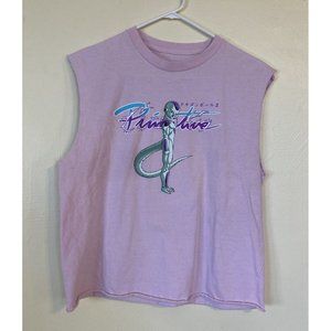 Pink Dragonball Z Primitive Tank Top T Shirt Womens Size Medium